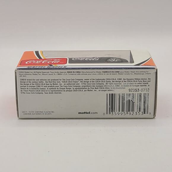 Matchbox Coca~Cola “Black Convertible” Diecast Car, Scale-1:64, New In Package! - Picture 5 of 5